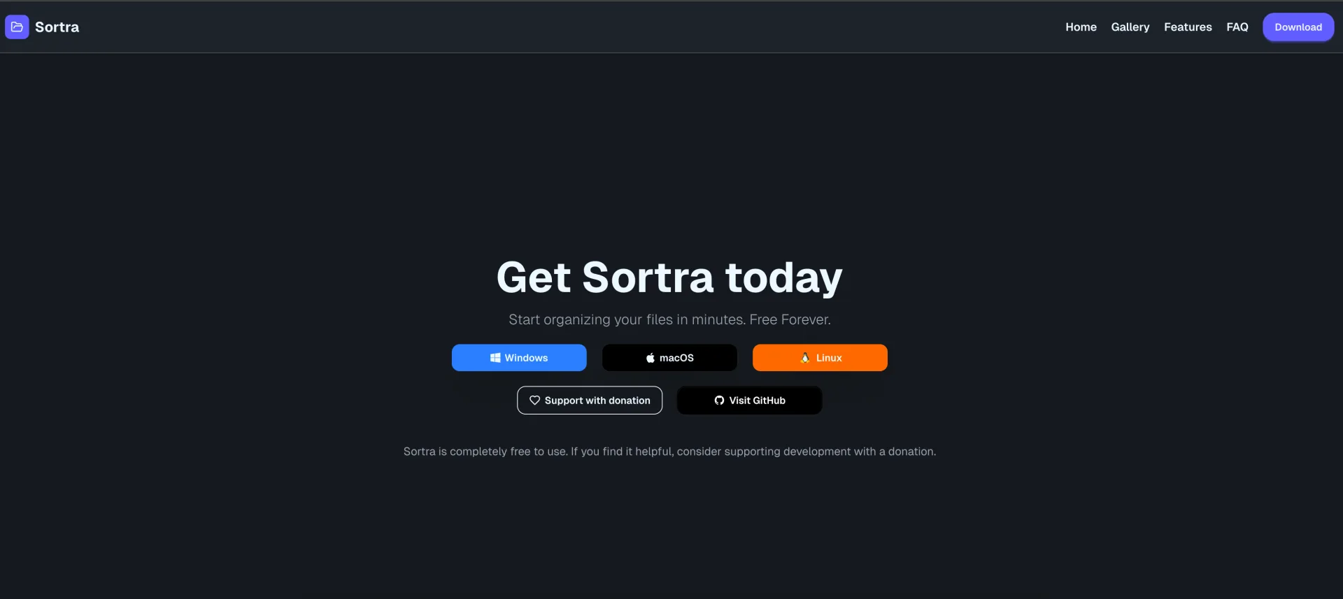 Sortra screenshot 3