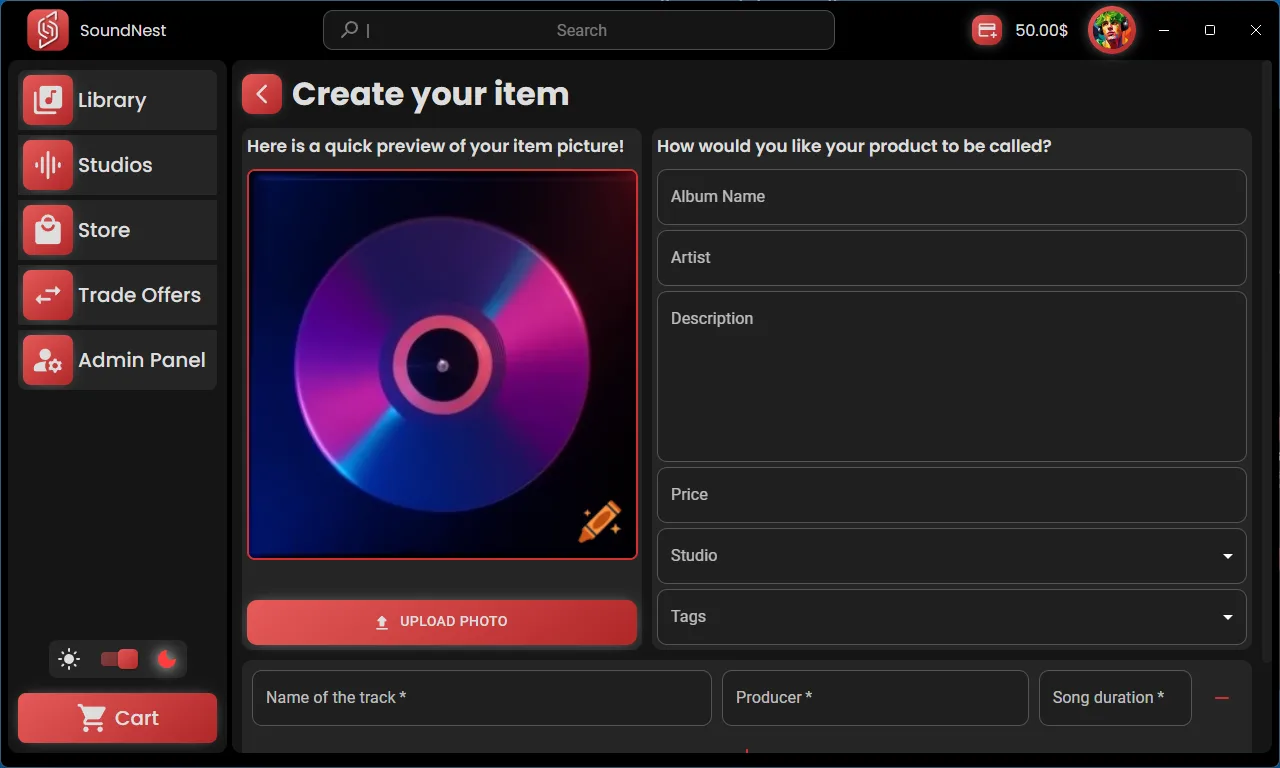 SoundNest screenshot 3