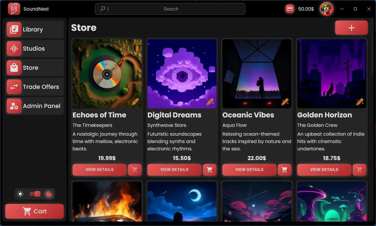 SoundNest screenshot 4